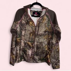Women's Camouflage Hooded Jacket